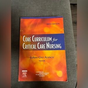 Core Curriculum for Critical Care Nursing - Orange & Purple Textbook